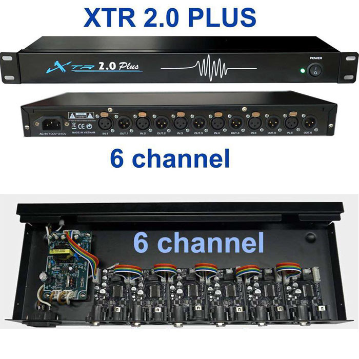 Chống hú Feedback XTR 2.0 Plus - 6 chanle
